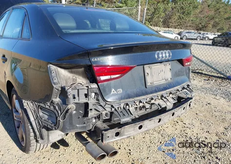 2017 Audi A3 2.0T Premium from USA, damaged, VIN WAUAUGFF1H1038112